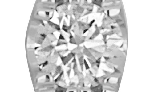 Bony Levy Getty 18k White Gold Diamond Marquise Stud Earrings In Brown