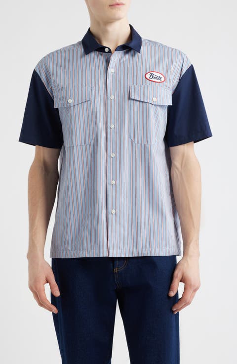 Builders Olson Stripe Button-Up Shirt