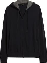 Vince Cashmere Zip Hoodie Sweater