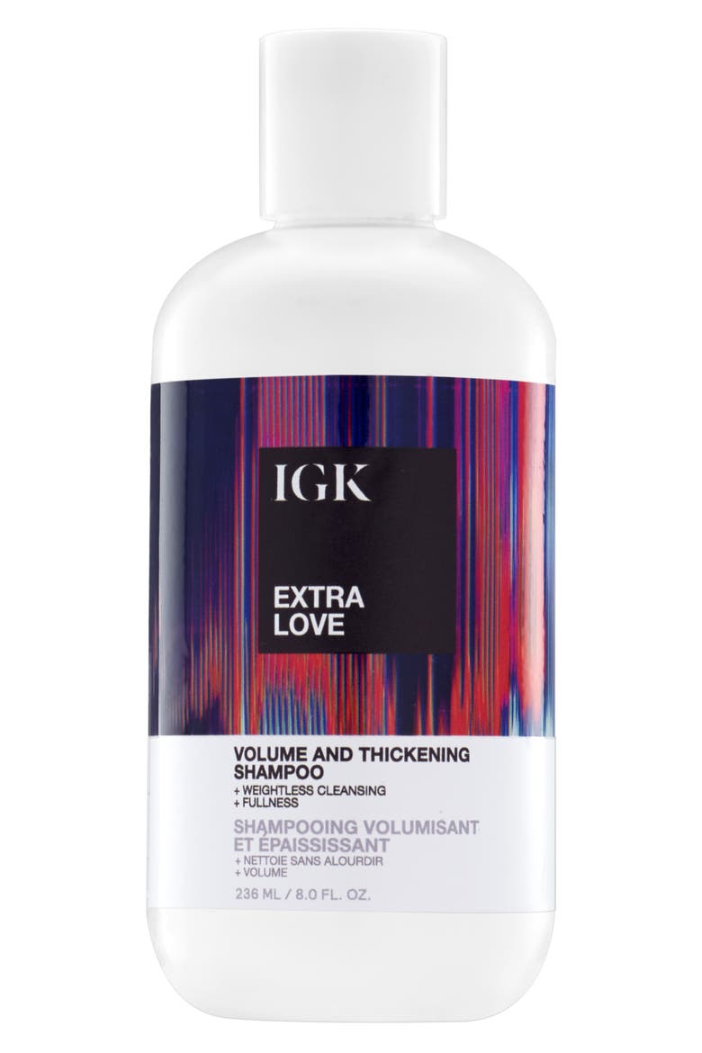 Extra Love Volume & Thickening Shampoo, Main, color, NO COLOR