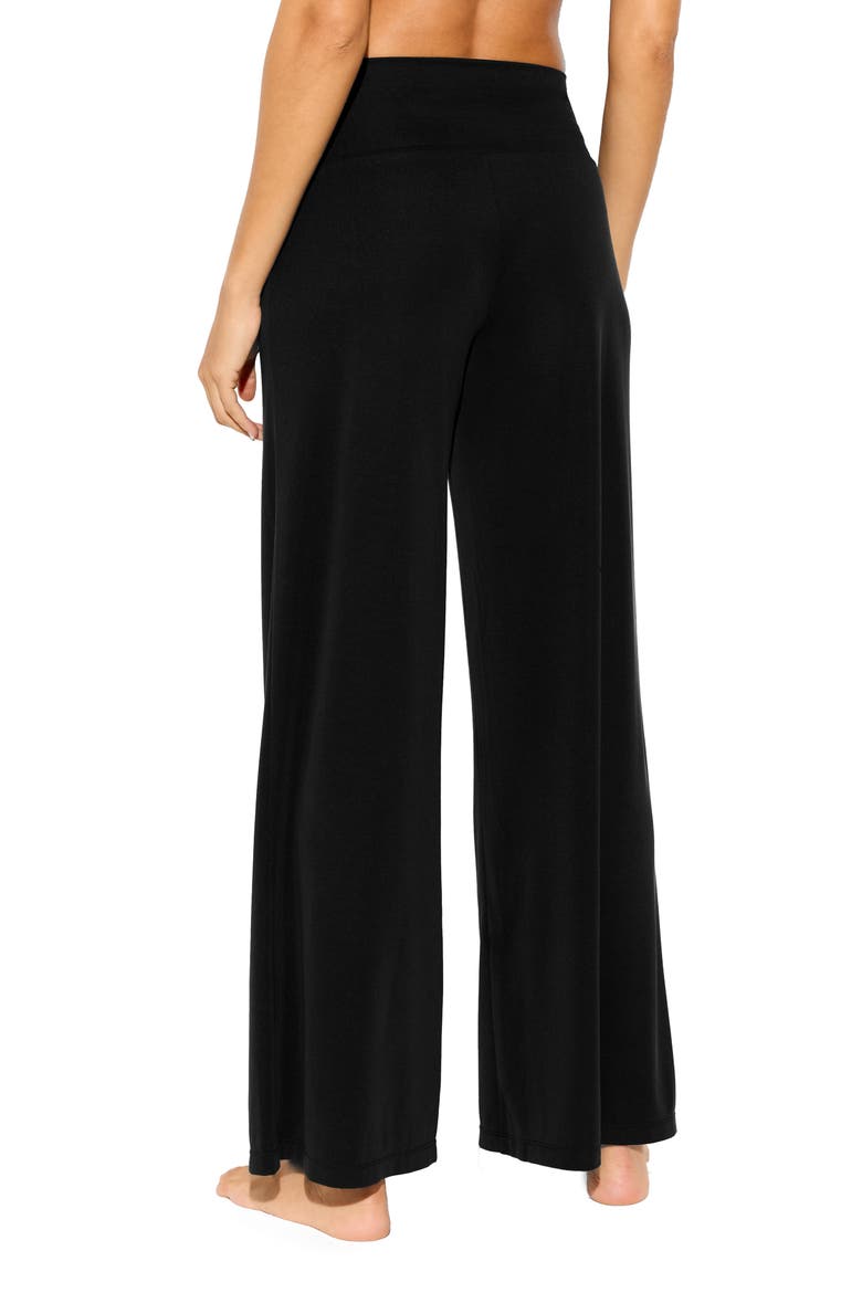 Journey Wide Leg Pants, Alternate, color, BLACK