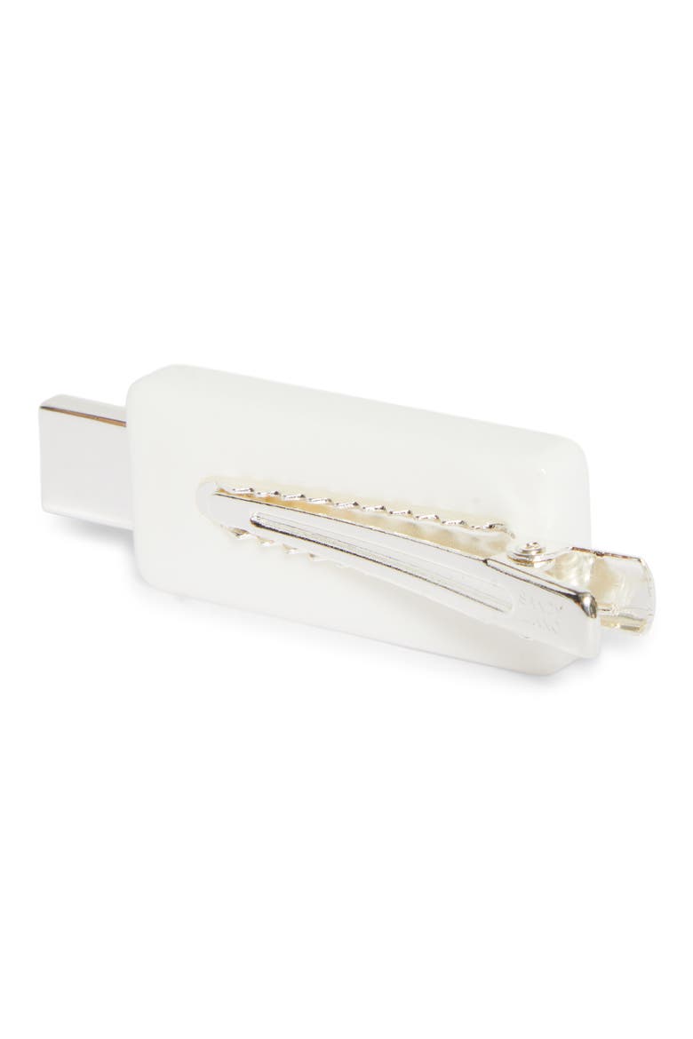 Memories USB Hair Clip, Alternate, color, WHITE
