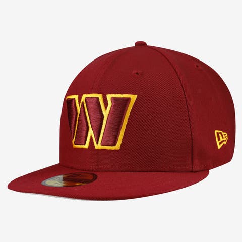 Men's New Era Burgundy Washington Commanders 59FIFTY Fitted Hat