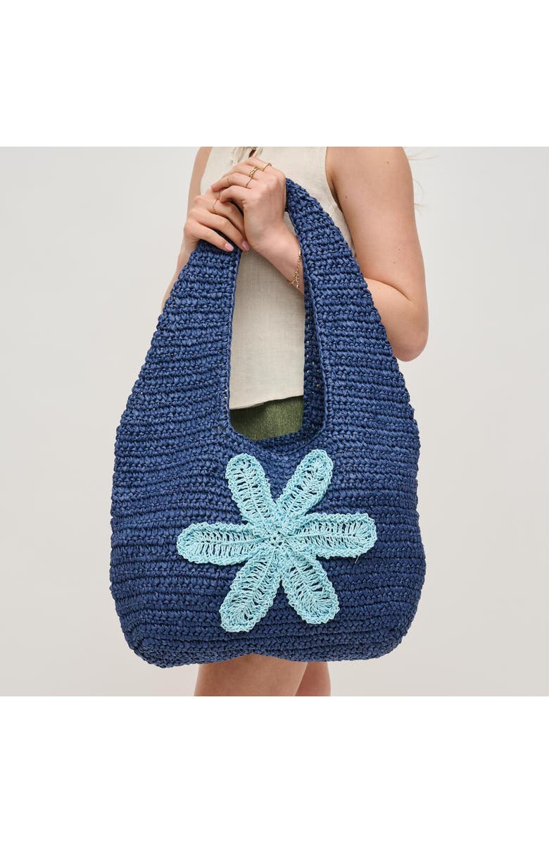 URBAN EXPRESSIONS HANDBAGS Crystal Hobo, Alternate, color, Navy