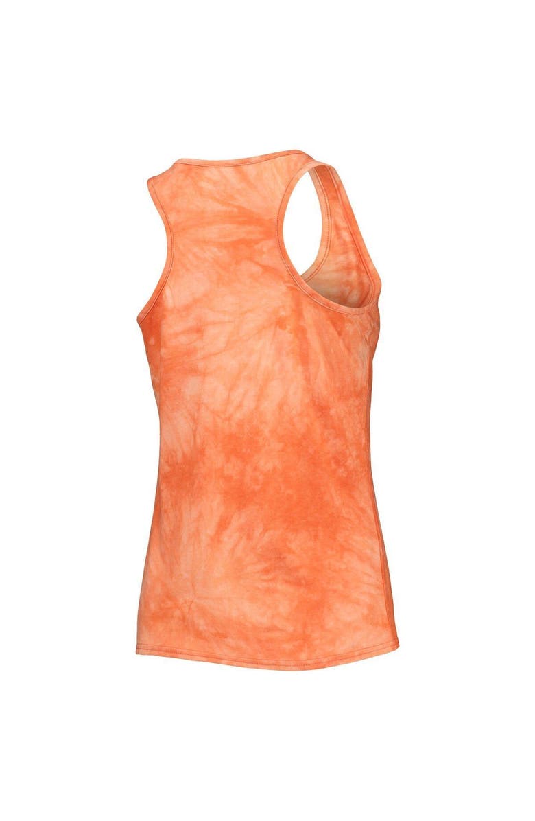 CONCEPTS SPORT Women's Concepts Sport Orange Clemson Tigers Billboard Tie-Dye Tank Top & Shorts Set, Alternate, color, 