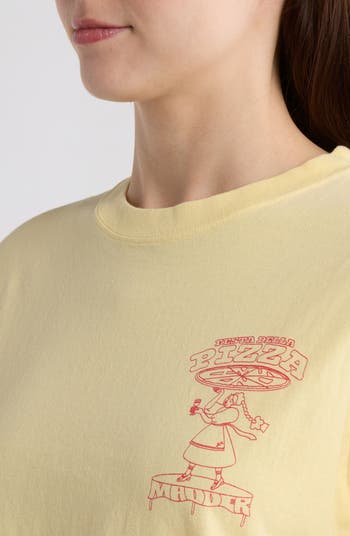 Pizza Party Organic Cotton Graphic T-Shirt