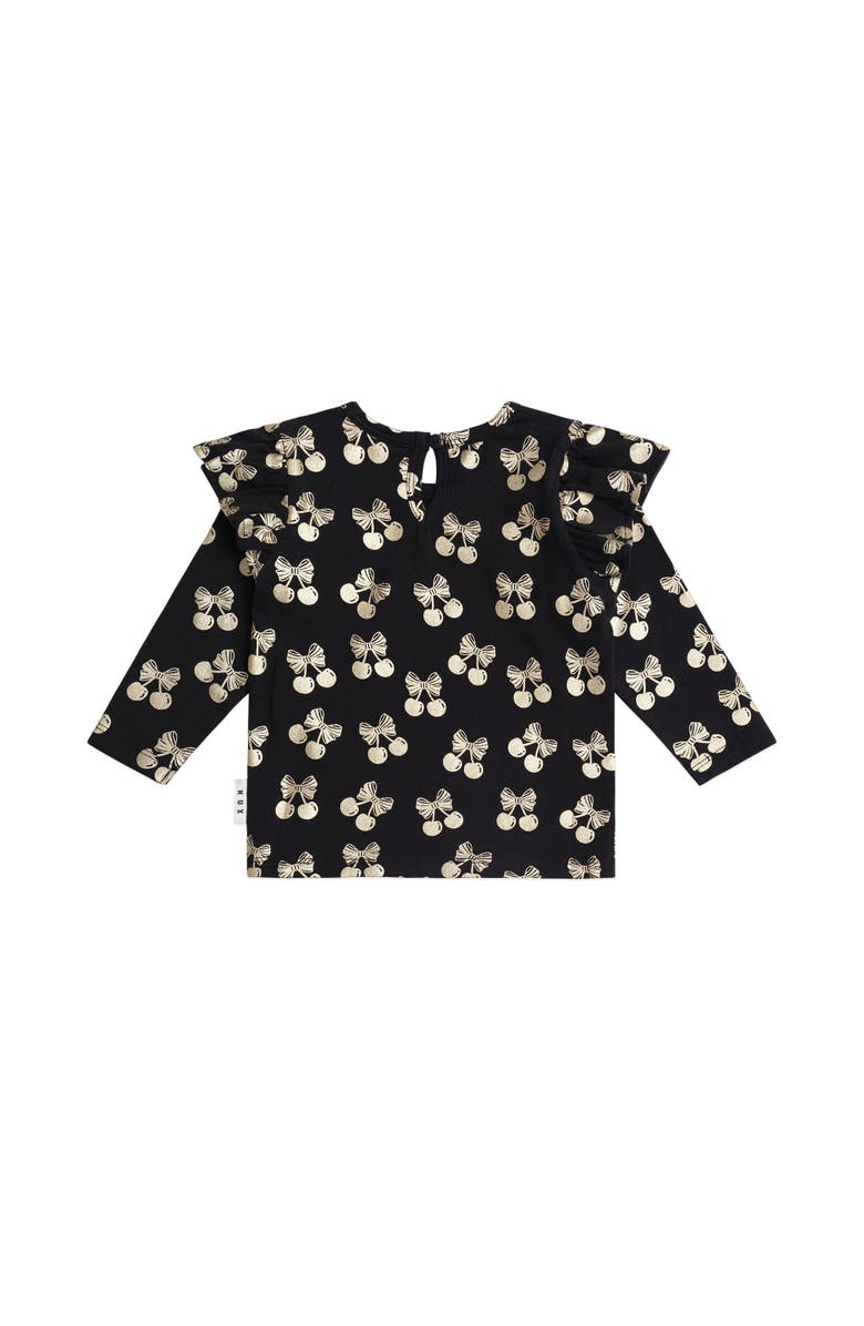 Huxbaby Special Frill Top Cherry Pie, Alternate, color, Black