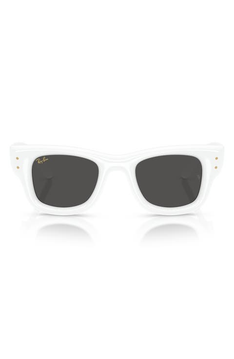 Wayfarer Puffer 47mm Square Sunglasses