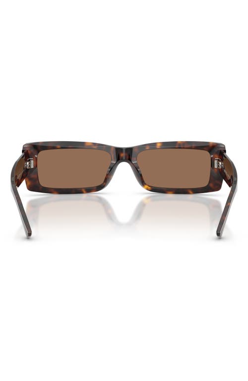 Jimmy Choo Lennon 54mm Polarized Rectangular Sunglasses