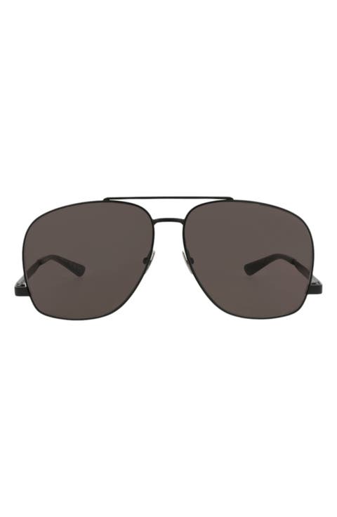 関税・税金込！Saint Laurent アビエイターアセテートサングラス SAINT LAURENT EYEWEAR Aviator-style acetate sunglasses | NET