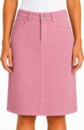 Kettlewell Darla Knee-Length Twill Skirt