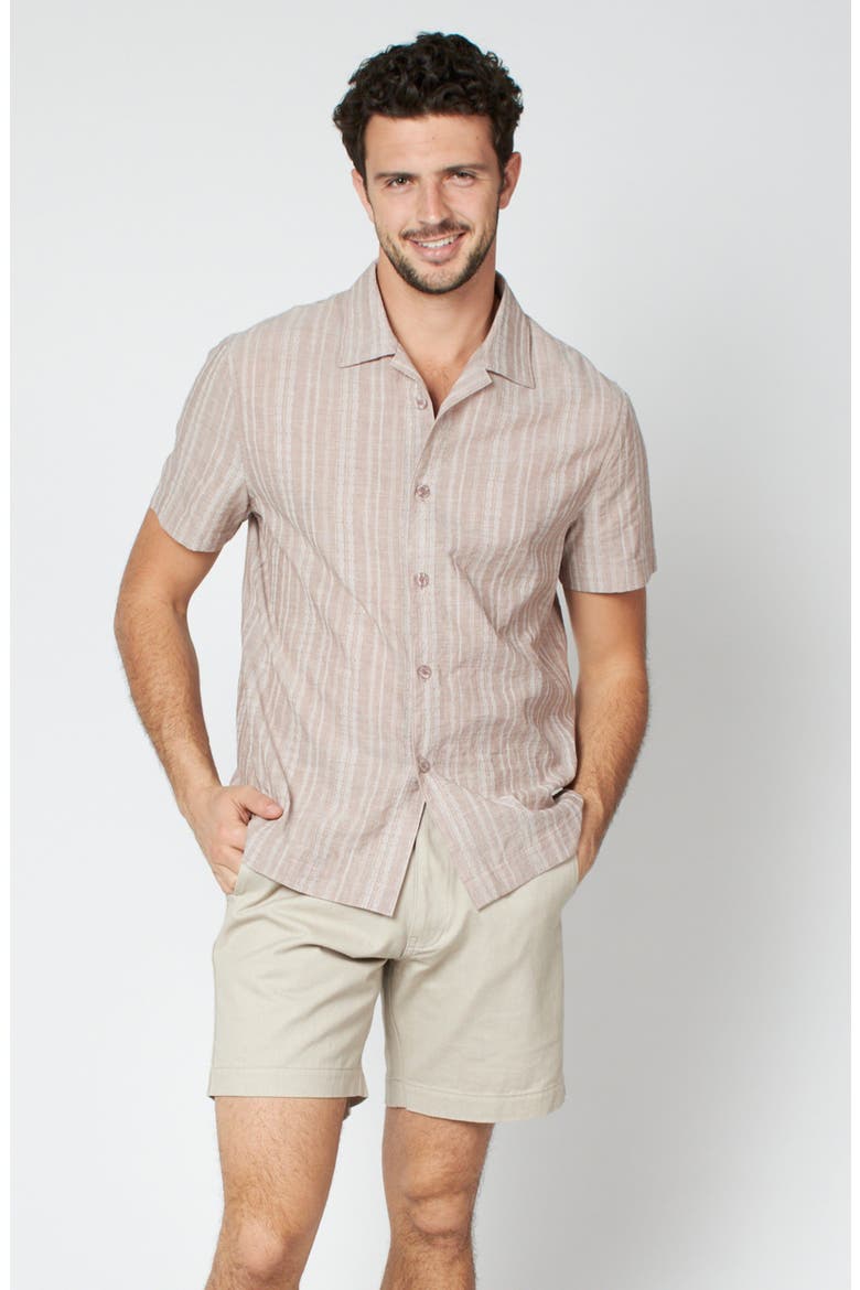 Oaxaca Shirt, Alternate, color, Clay