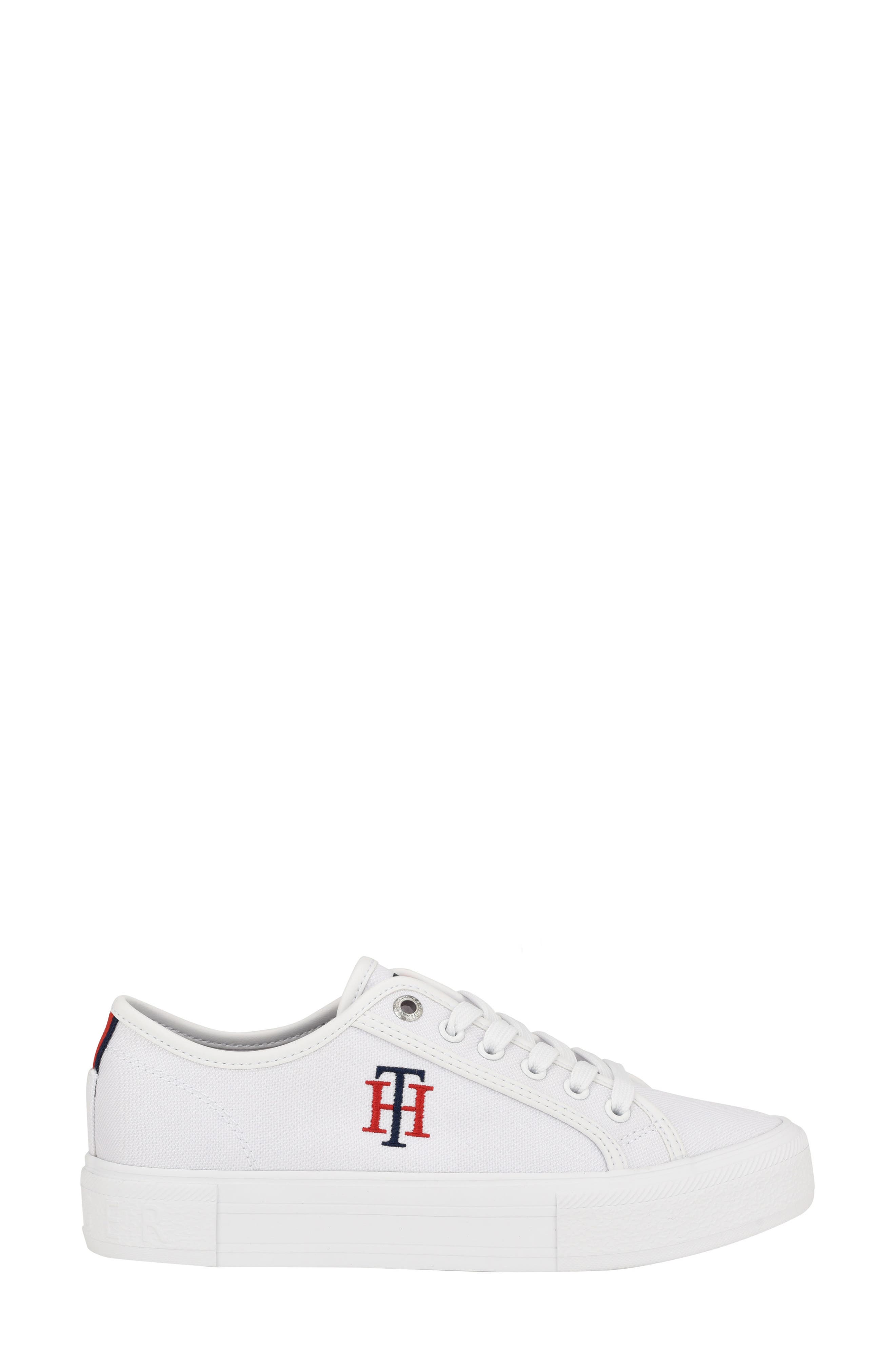 Tommy Hilfiger Alezya Platform Sneaker, Alternate, color, White