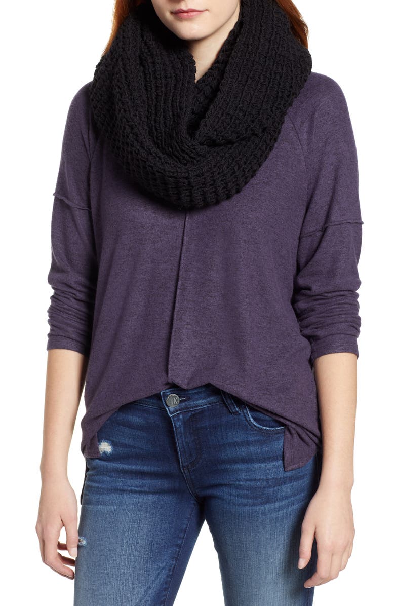 Nirvanna Designs Double Wide Merino Infinity Scarf, Main, color, 