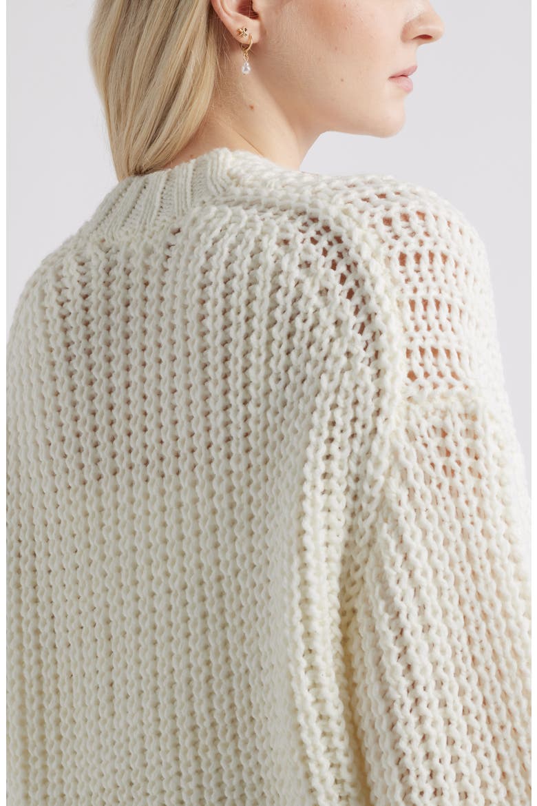 Oversize Cardigan, Alternate, color, IVORY