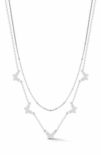 Butterfly Layered Necklace
