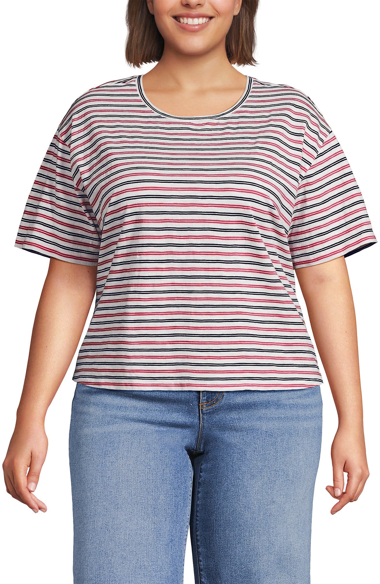 Faded Navy/Soft Mojave Stripe