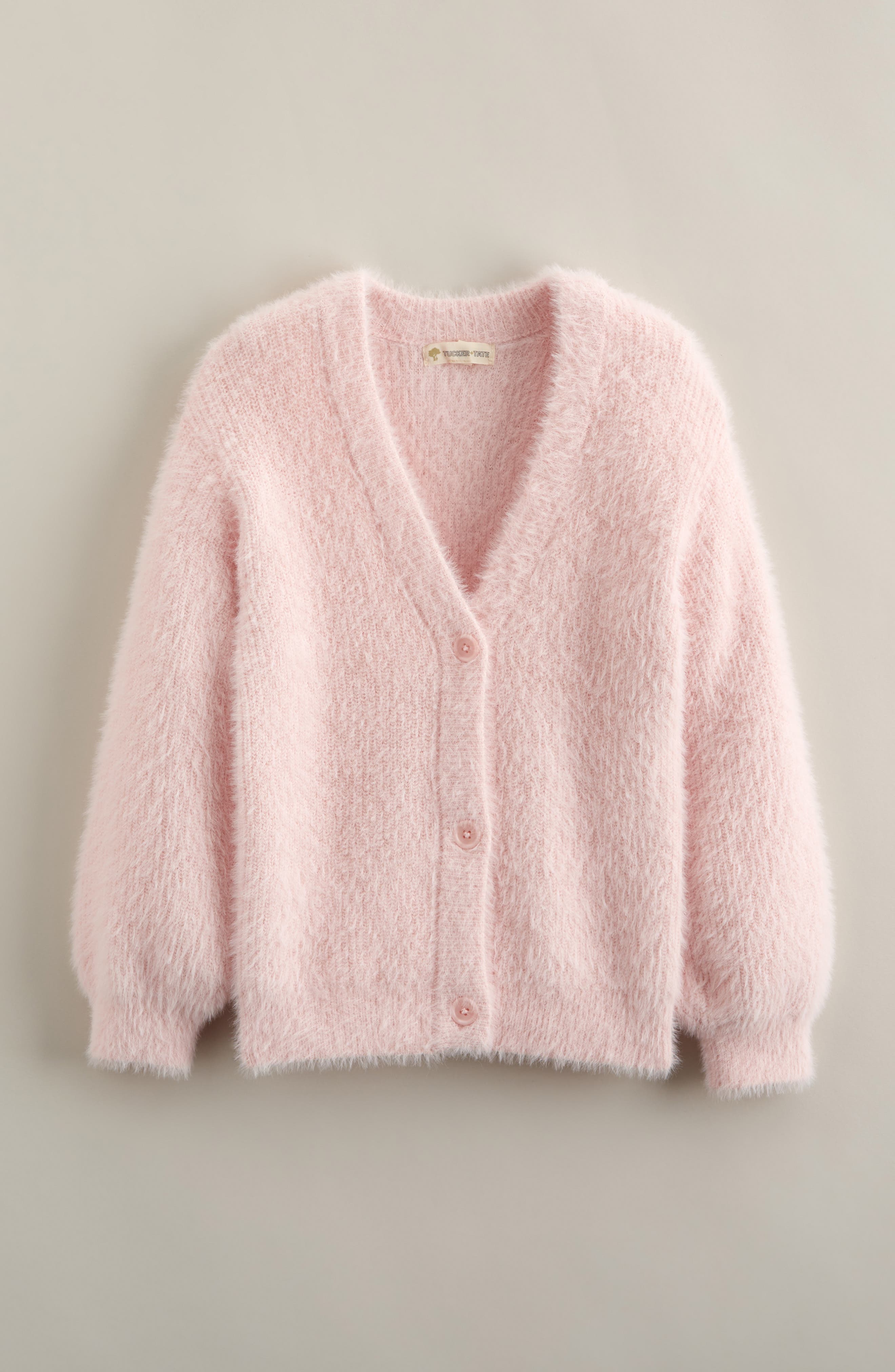 Kids' Eyelash Chenille Cardigan