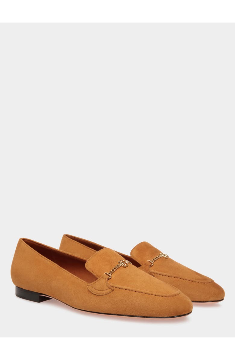 Bally Daily Emblem Loafer in Suede, Alternate, color, Deserto 22