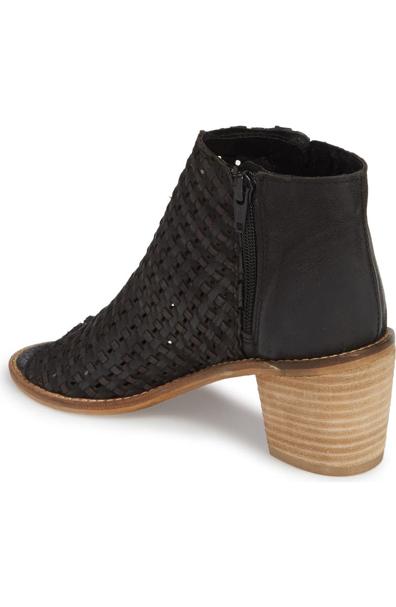 Sbicca Waterfront Peep Toe Bootie, Alternate, color,