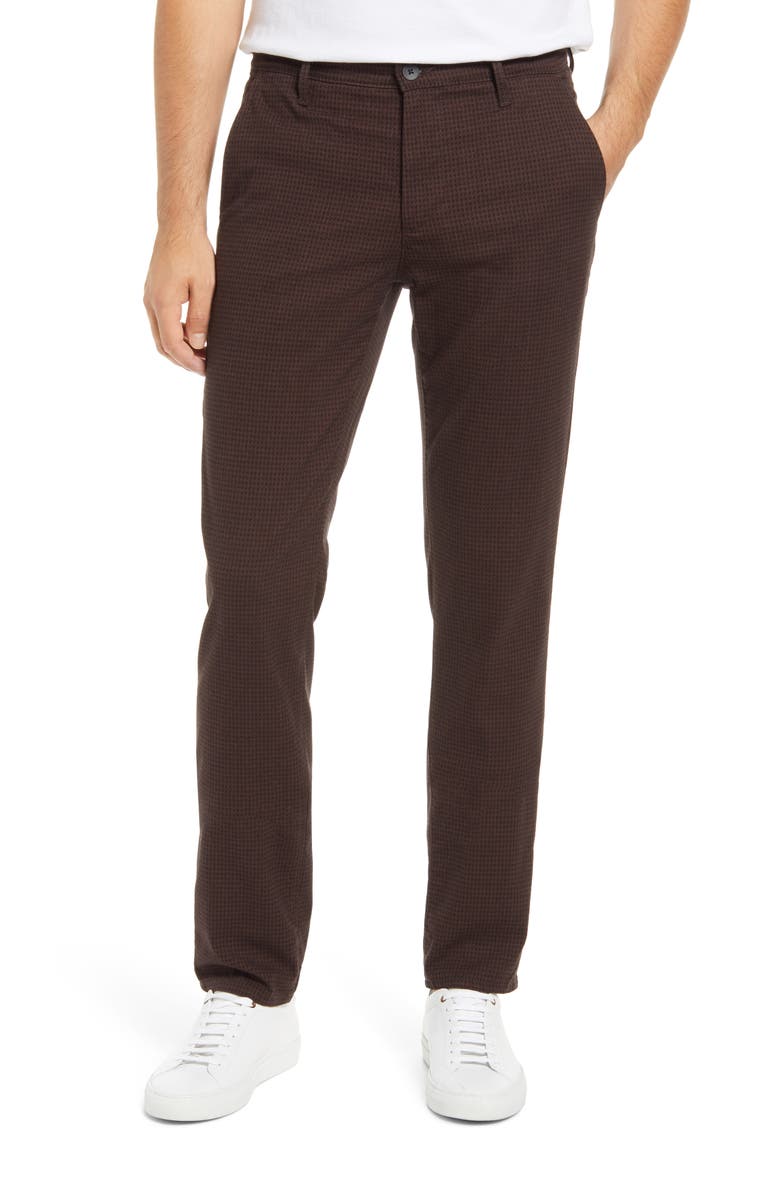 AG Marshall Slim Fit Straight Leg Chinos, Main, color, Cornerman Burnt