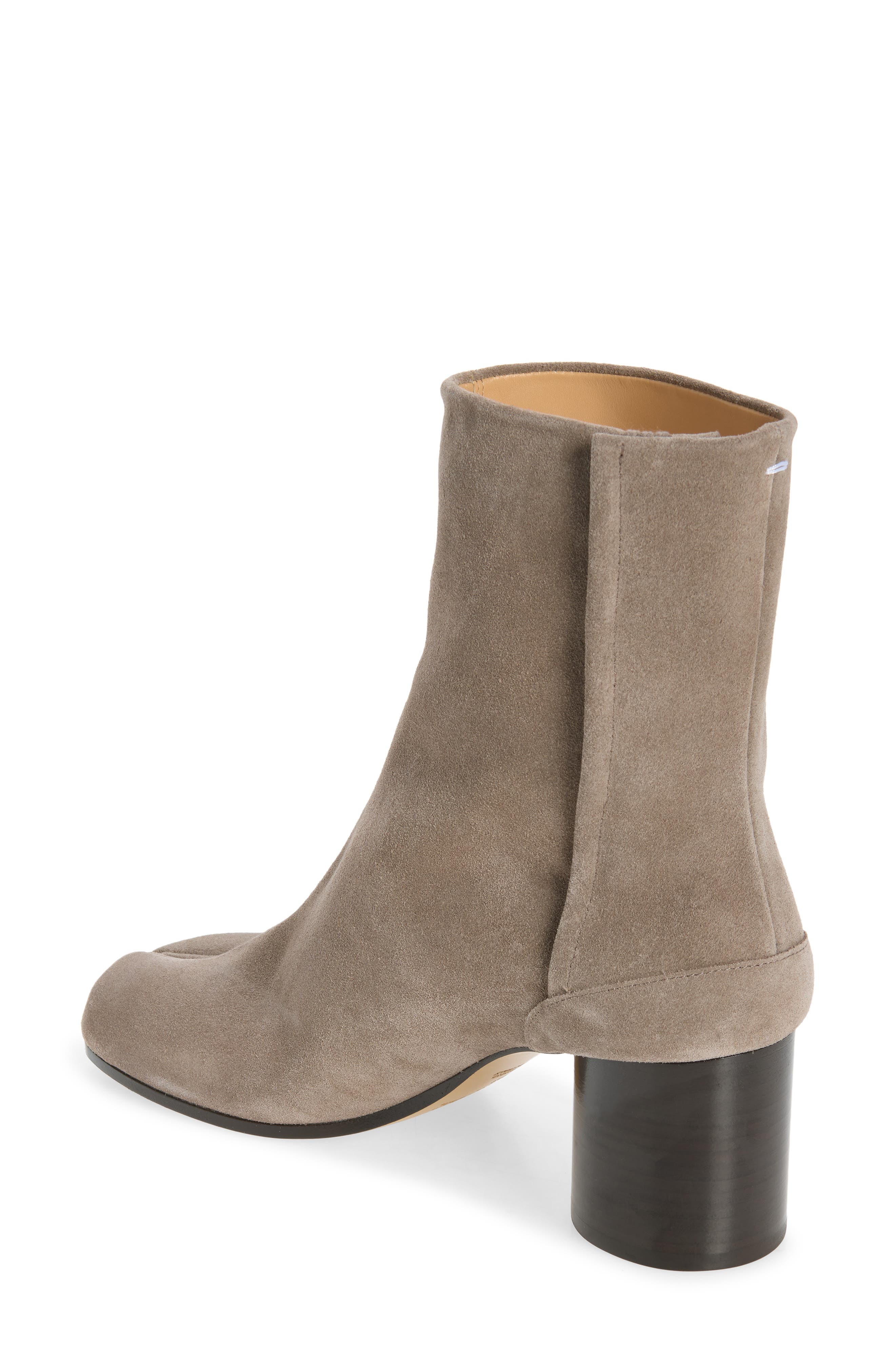 Tabi Suede Ankle Boot, Alternate, color, TAUPE