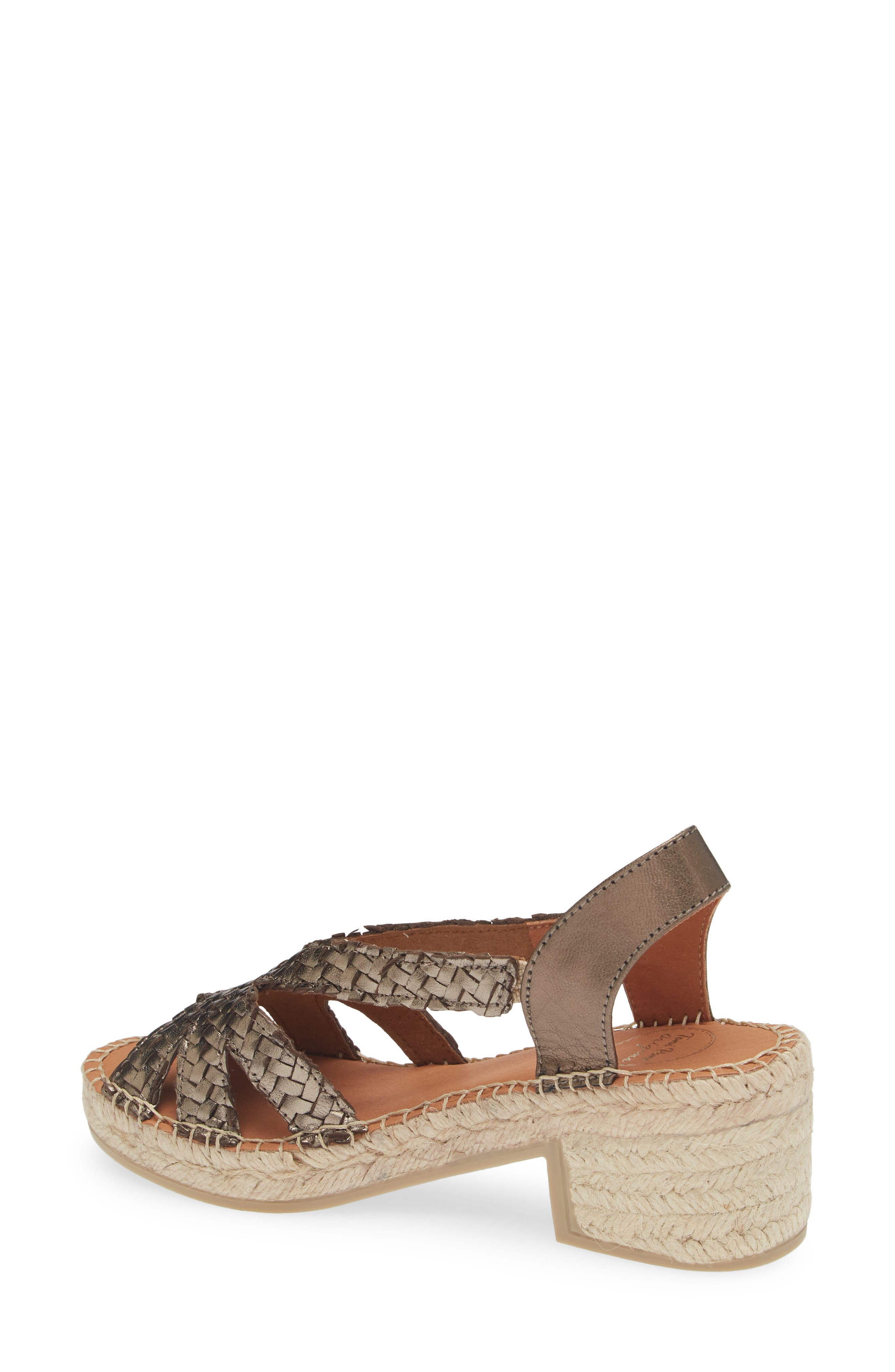 Toni Pons Doris Espadrille Sandal, Alternate, color, Bronze