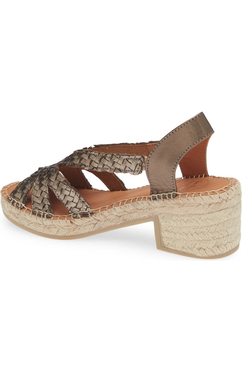 Toni Pons Doris Espadrille Sandal, Alternate, color, Bronze