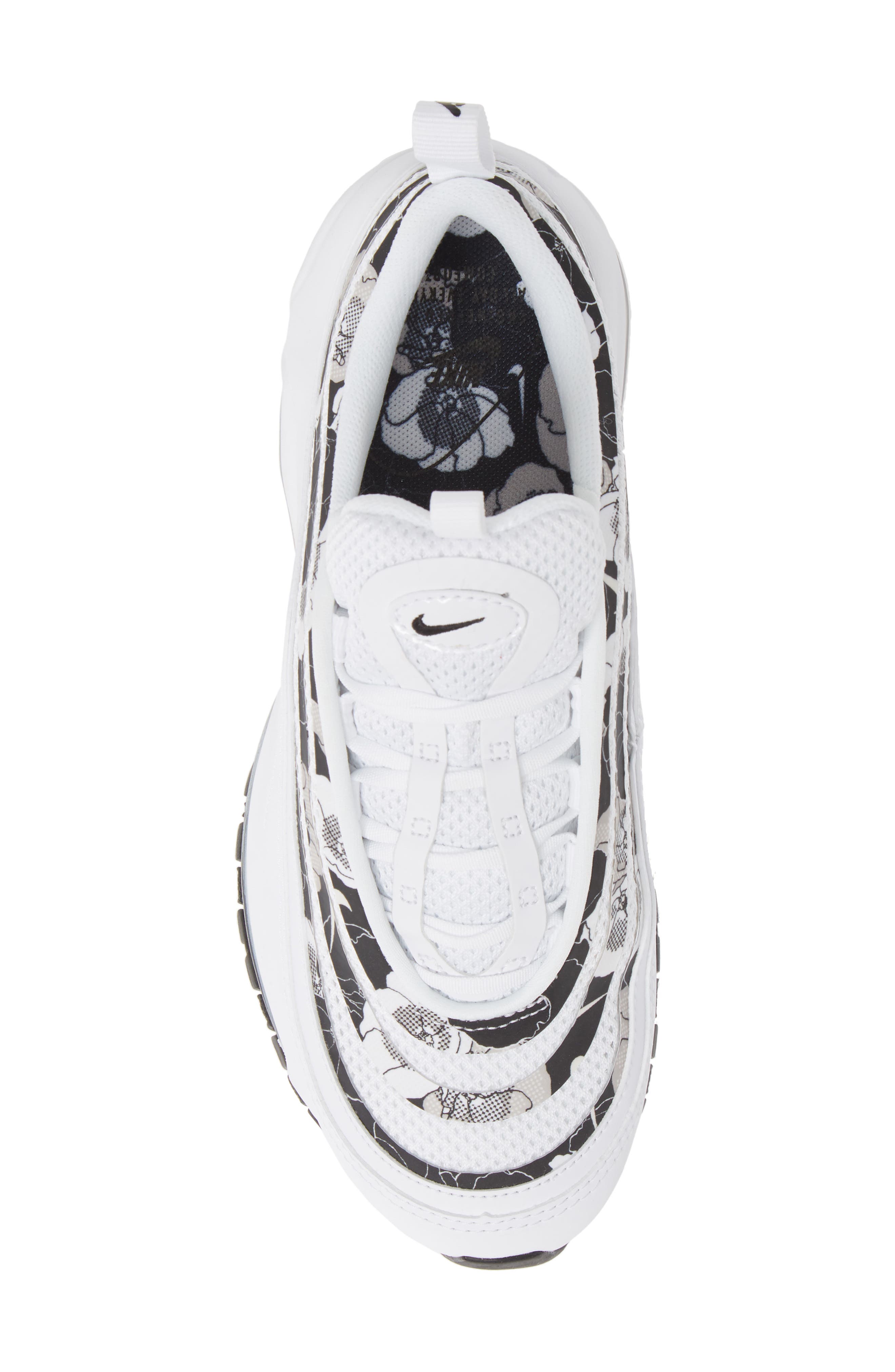 Air Max 97 SE Sneaker, Alternate, color, WHITE/ BLACK