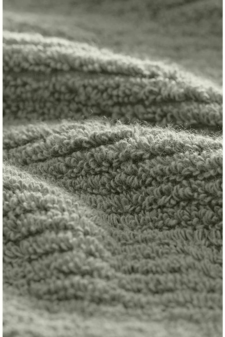 Turkish Rib Bath Sheet, Alternate, color, SAGELEAF