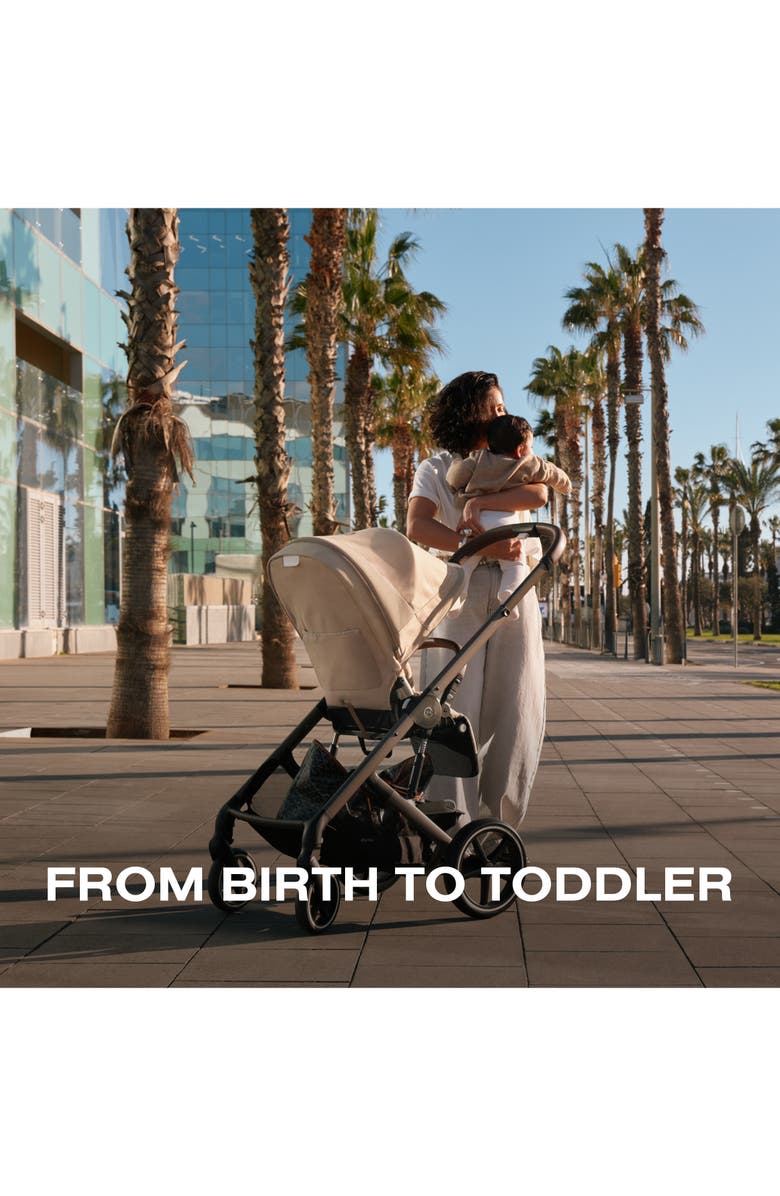 CYBEX Balios S Lux Stroller & Cloud G Pro Infant Car Seat Travel System, Alternate, color, Stone Grey