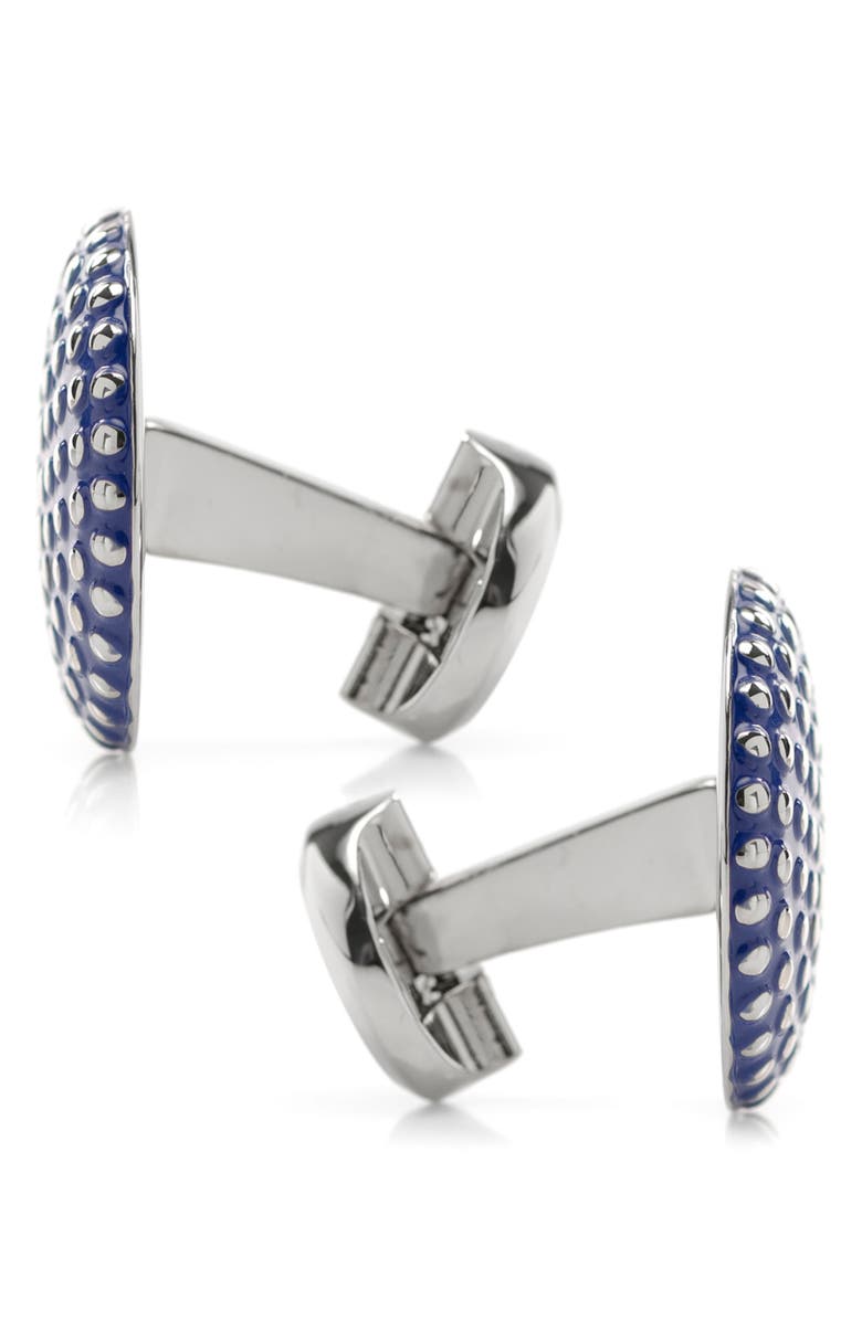 Cufflinks, Inc. Dot Cuff Links, Alternate, color, Navy