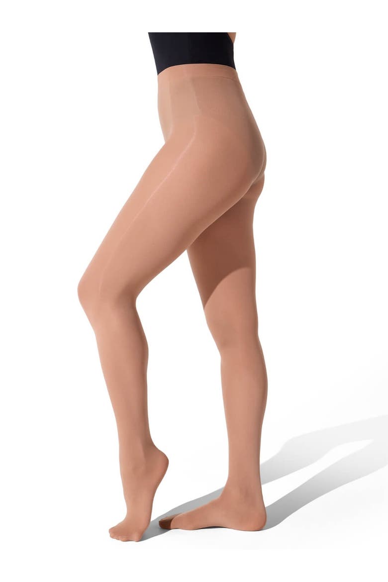 Ultra Soft Footed Tight, Main, color, light beige
