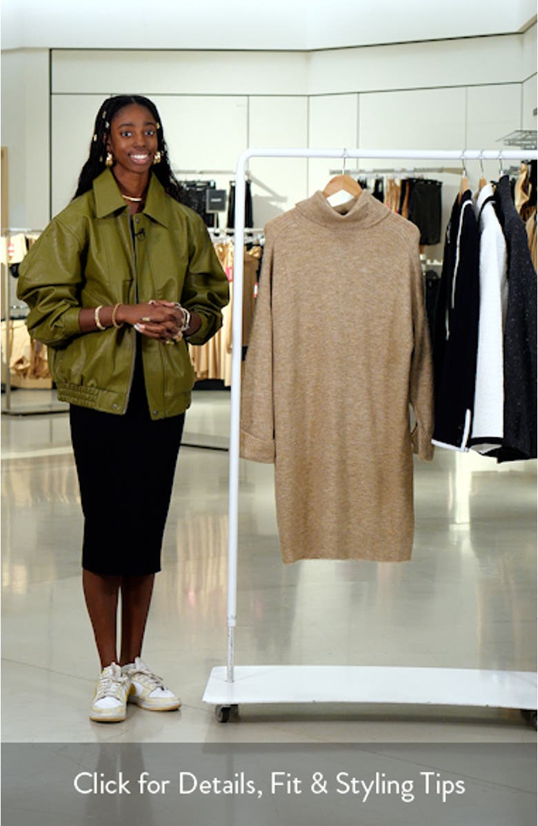 Jupiter Long Sleeve Sweater Dress, sales video thumbnail