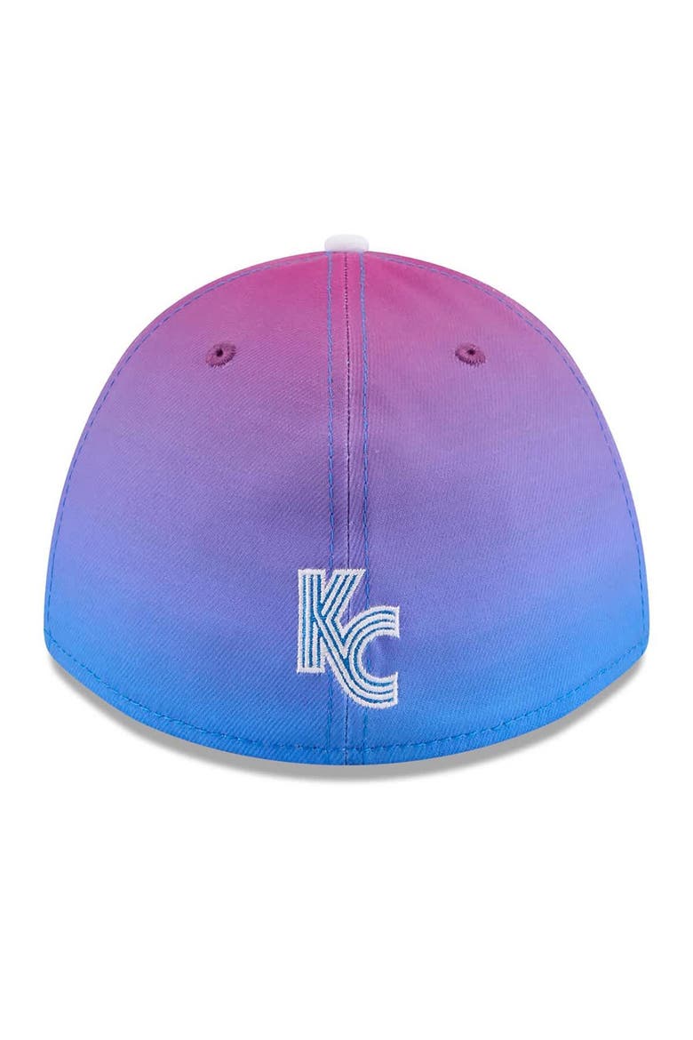 Men's New Era Purple/Blue Kansas City Royals 2026 City Connect M-Crown 39THIRTY Flex Hat, Alternate, color, Purple