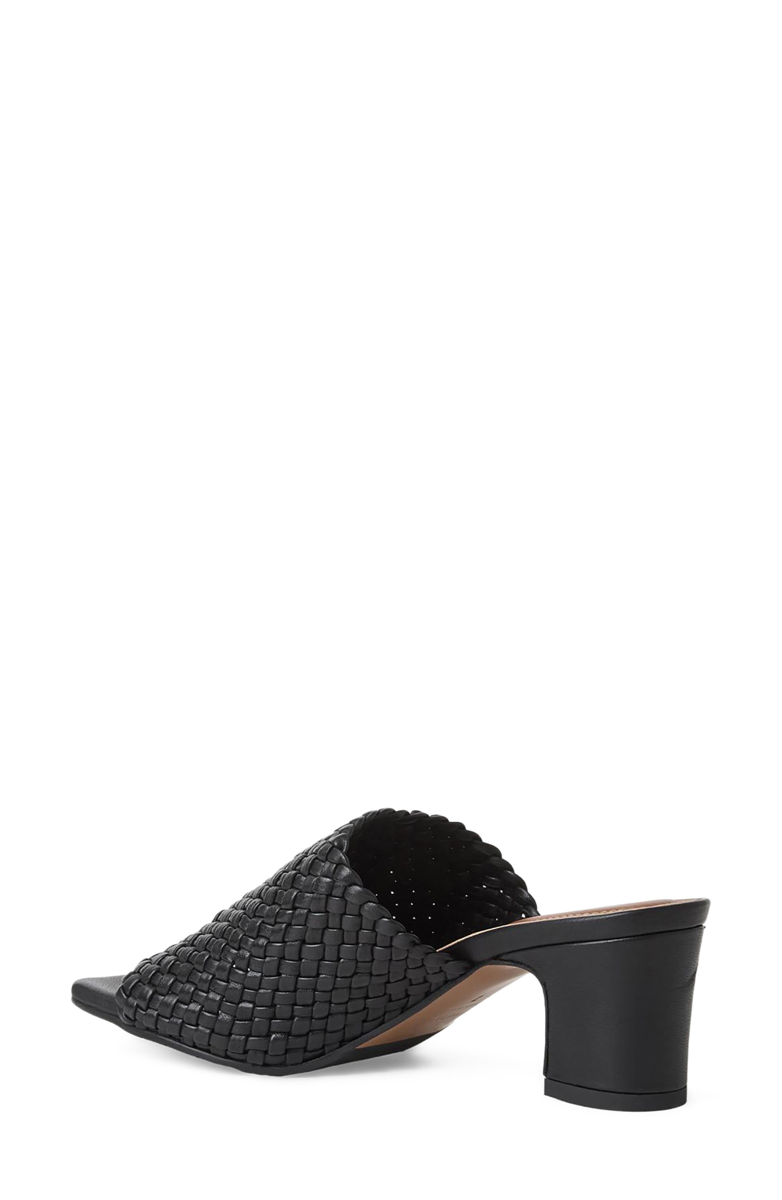 Aquatalia Laquila Slide Sandal, Alternate, color, Black Woven