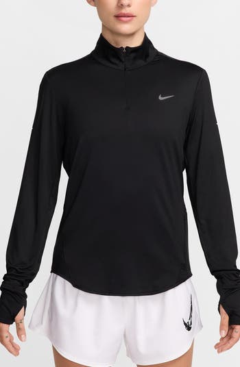 ★★Nike★★ Swift Dry Fit UV Quarter Zip Running Top W Blac Nike Swift Women's Dri-FIT UV 1/4-Zip Running Top. Nike ID