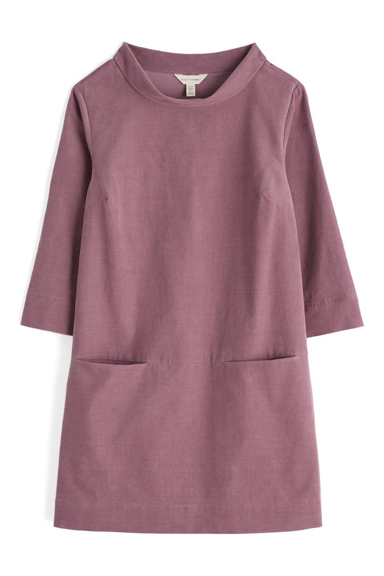 Sail by the Stars Organic Cotton Corduroy Tunic, Alternate, color, ELDERBERRY