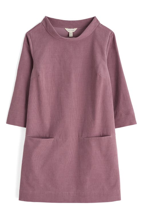 Seasalt Cornwall Sail By The Stars Organic Cotton Corduroy Tunic In Purple