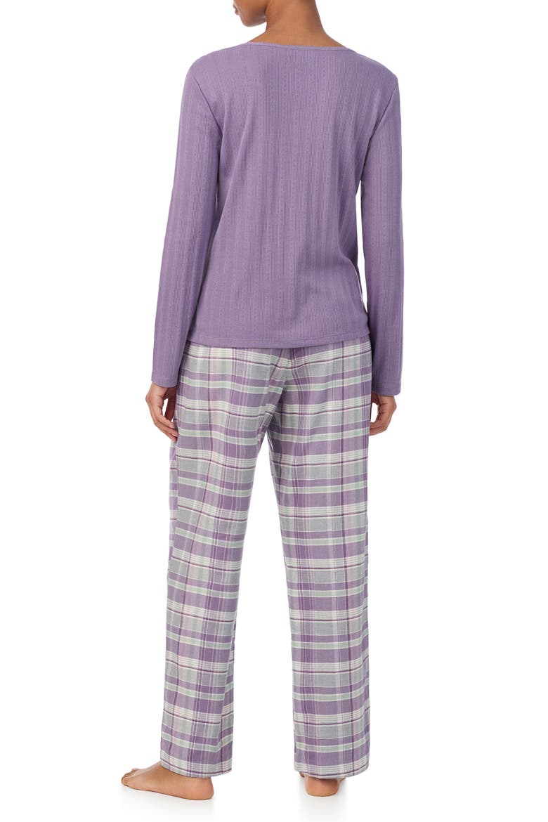 Henley Pajamas, Alternate, color, MULTI PLAID