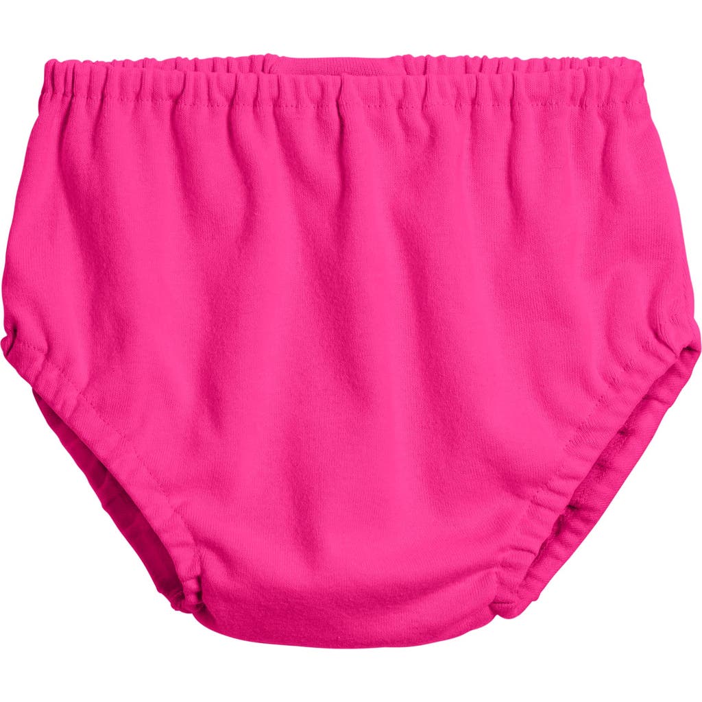 City Threads Usa-made Kids' Girls And Boys Soft Cotton Diaper Cover In Pink