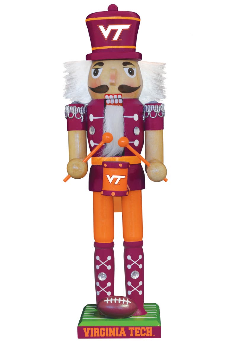 Virginia Tech Collectible Nutcracker, Main, color, Multicolor