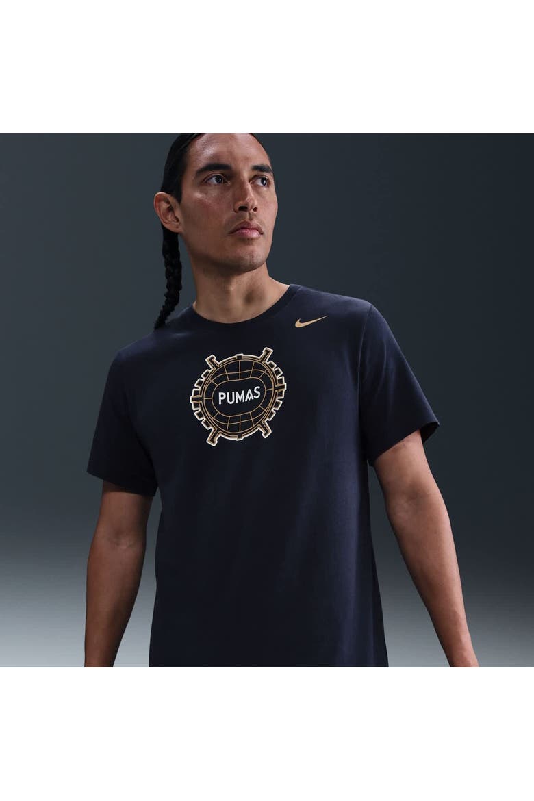 Men's Nike  Navy Pumas UNAM Estadio T-Shirt, Alternate, color, Navy