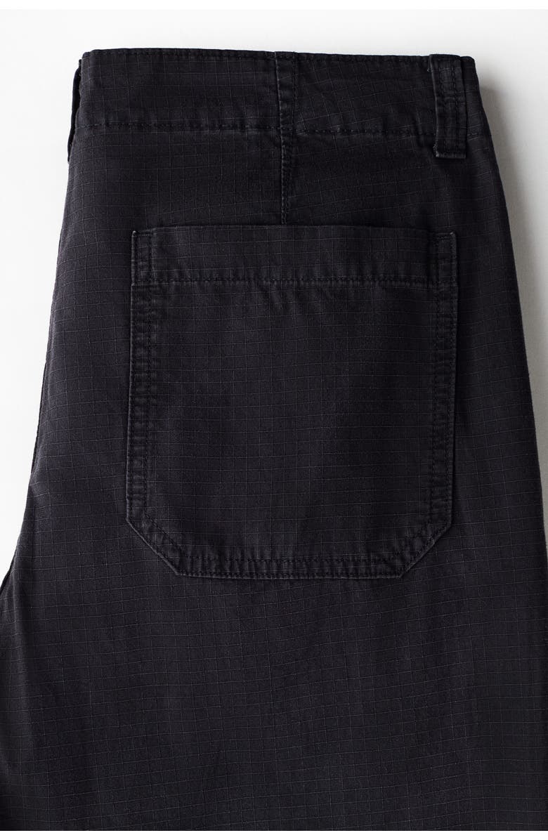 H&M Relaxed Fit Trousers, Alternate, color, Dark Gray