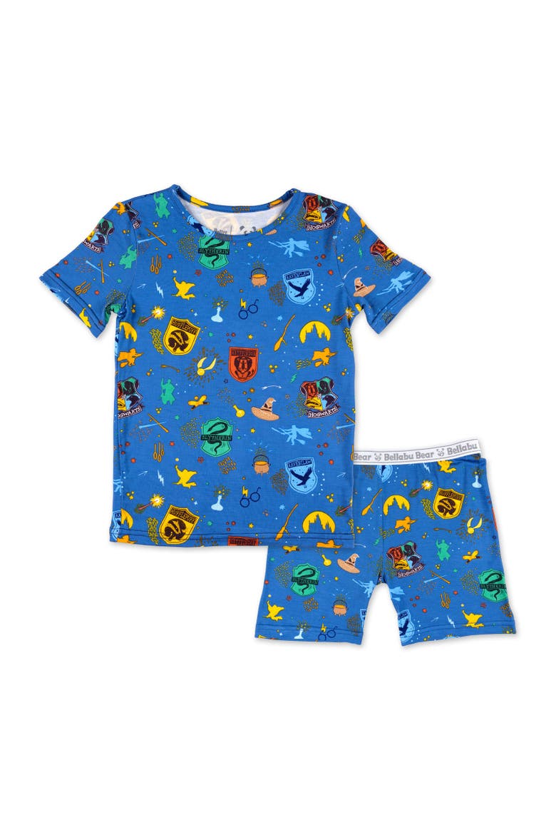 House Pride Kids 2-Piece Short Sleeve & Shorts Pajama Set, Main, color, House Pride