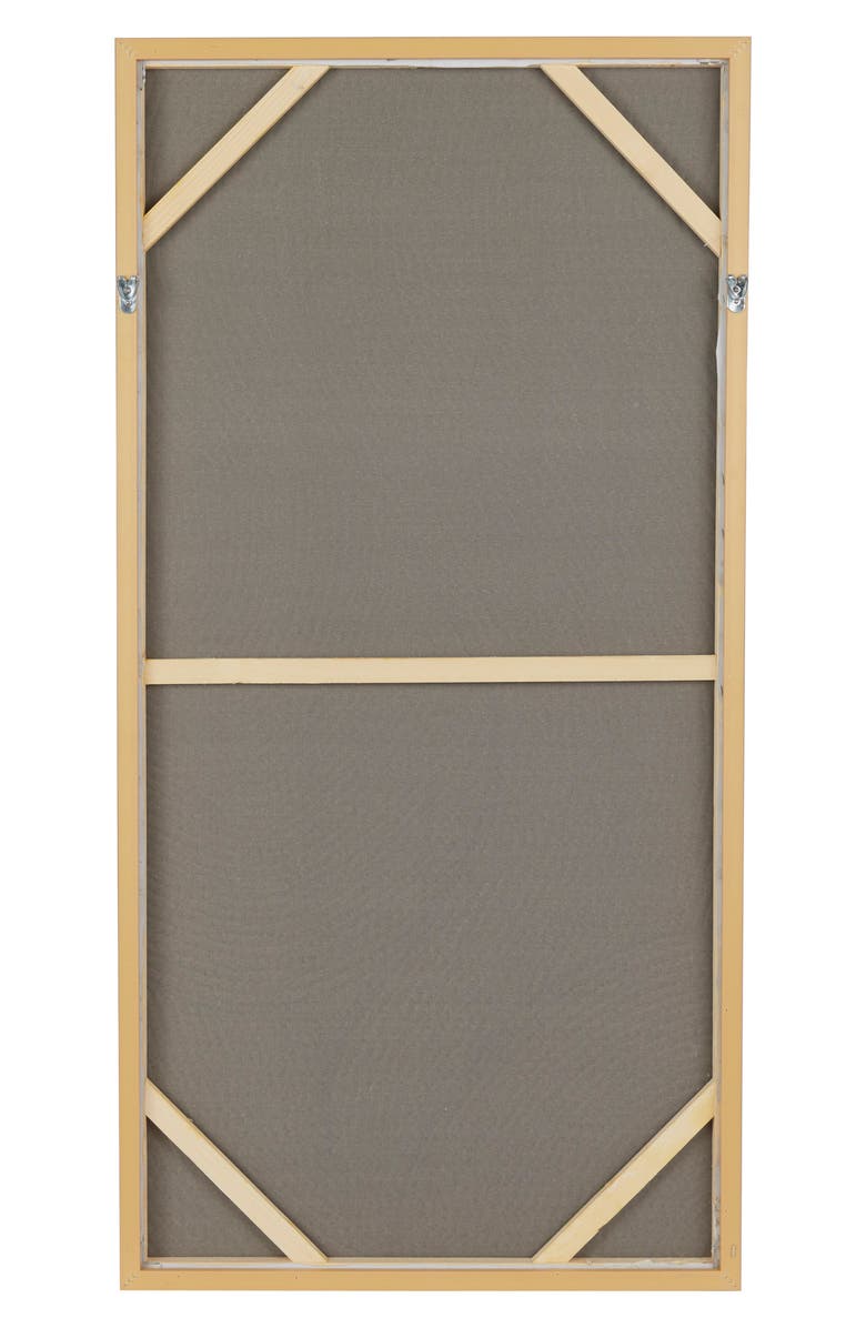 GINGER BIRCH STUDIO Textured White Canvas Framed Wall Art, Alternate, color, White