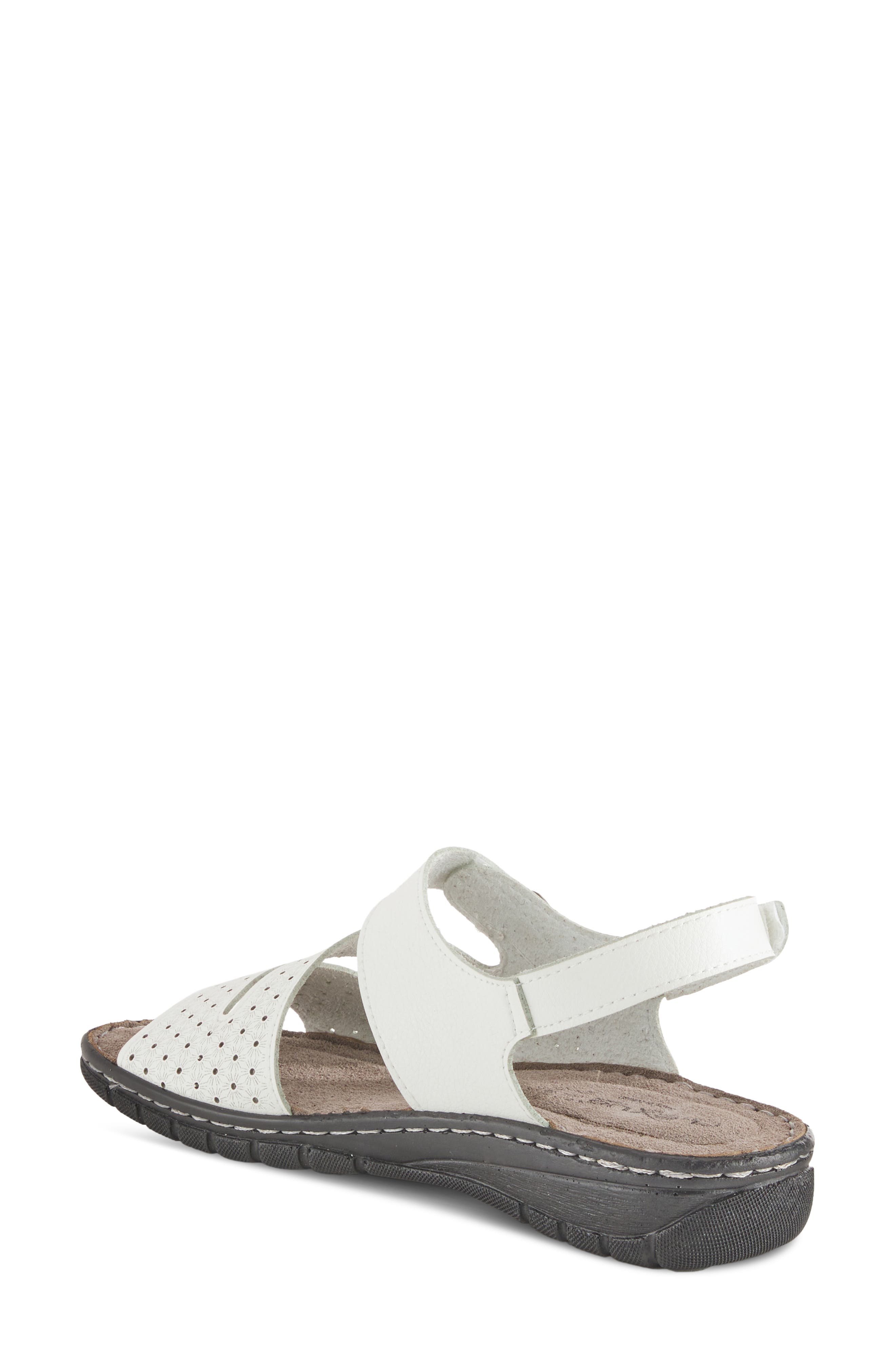 Flexus by Spring Step Harinna Slingback Sandal, Alternate, color, White