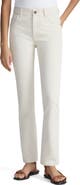 Lafayette 148 New York Reeve High Waist Ankle Straight Leg Jeans