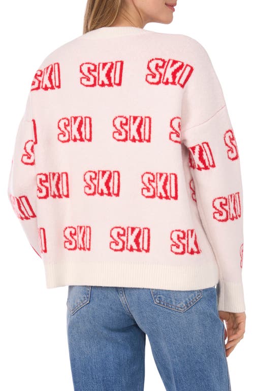 Cece Ski Sweater In Pink
