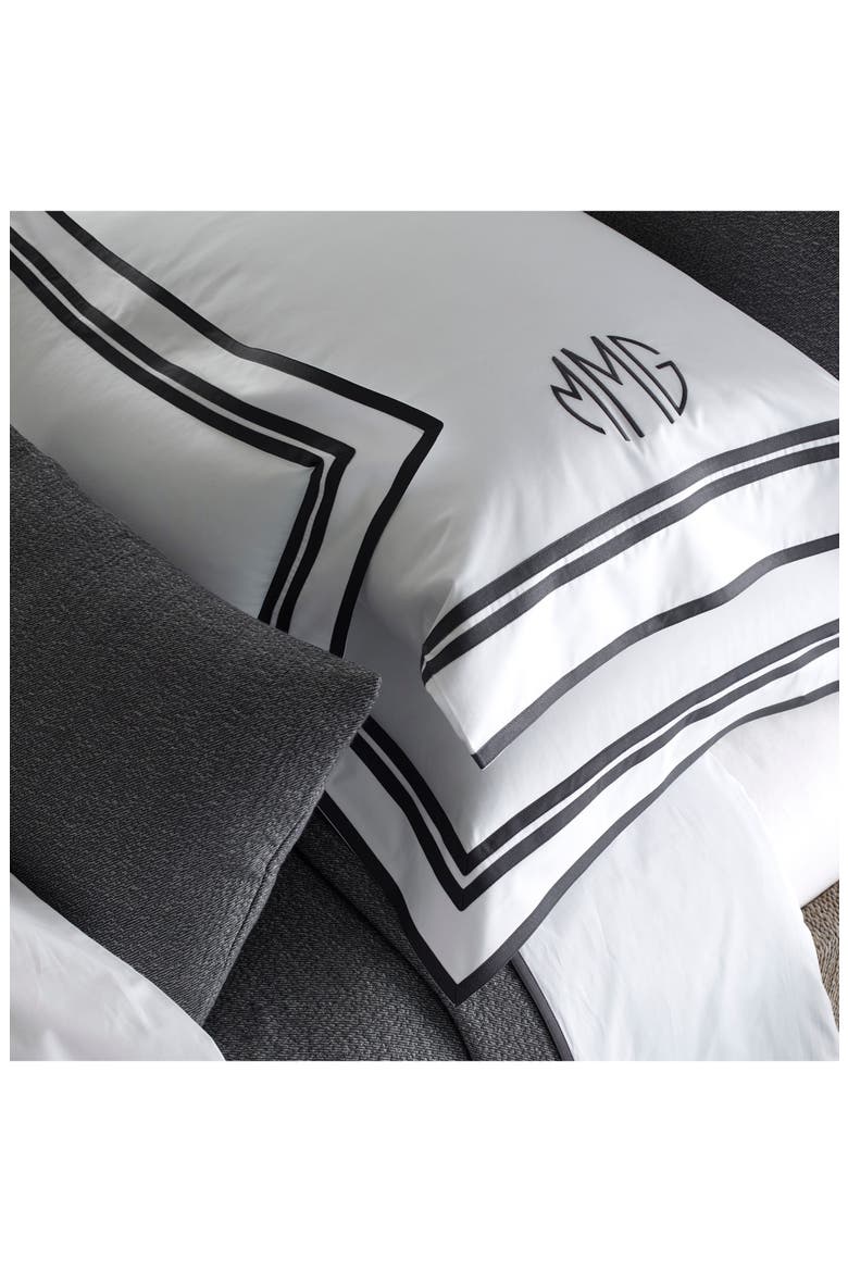 Meridian Duvet Cover, Alternate, color, CHARCOAL